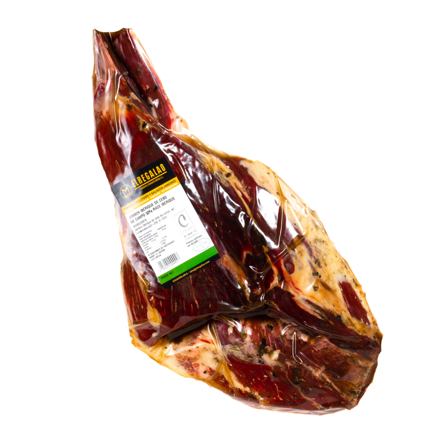 Jambon Ibérique de Cebo de Campo desossé & poli 6kg