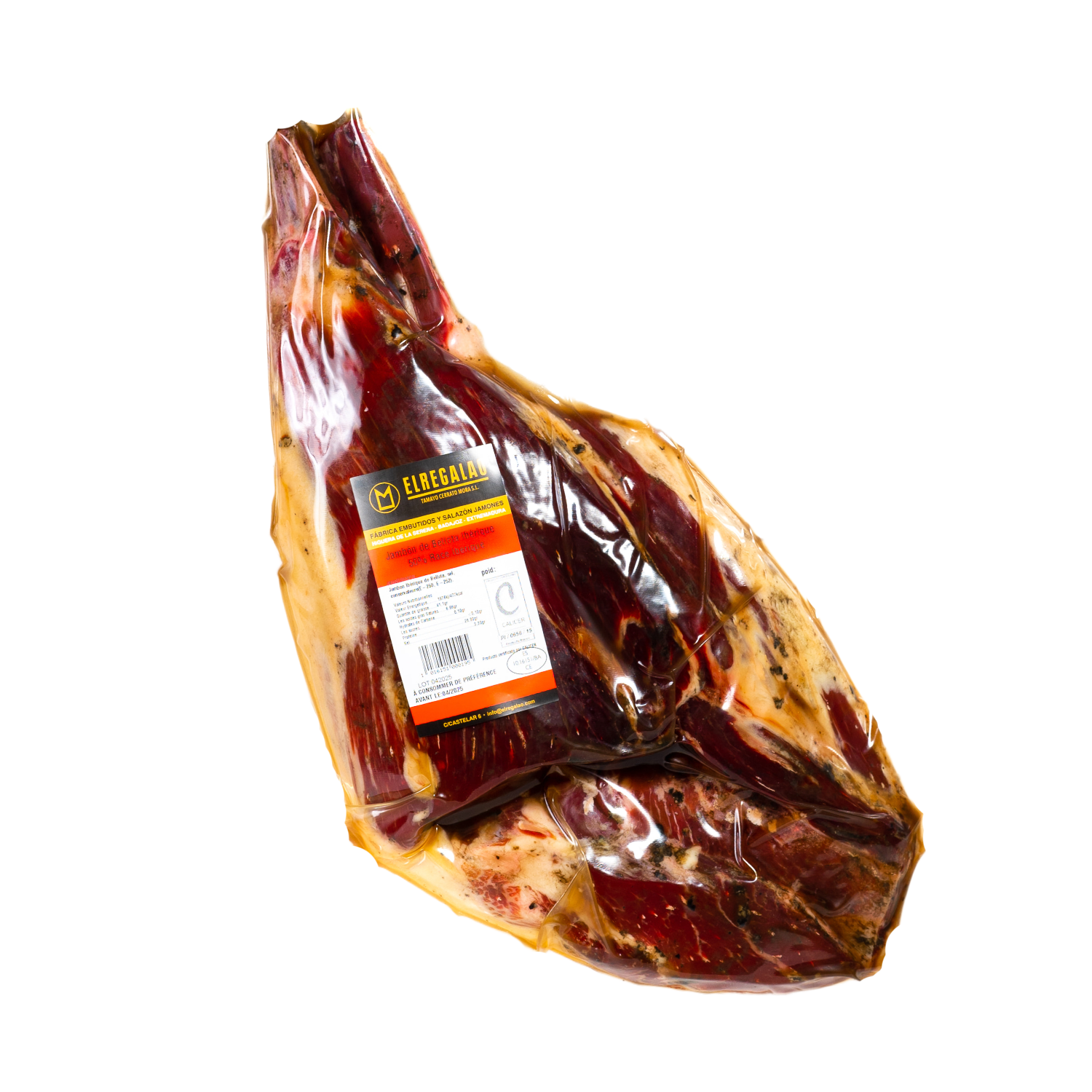 Jambon Ibérique de Bellota desossé & poli